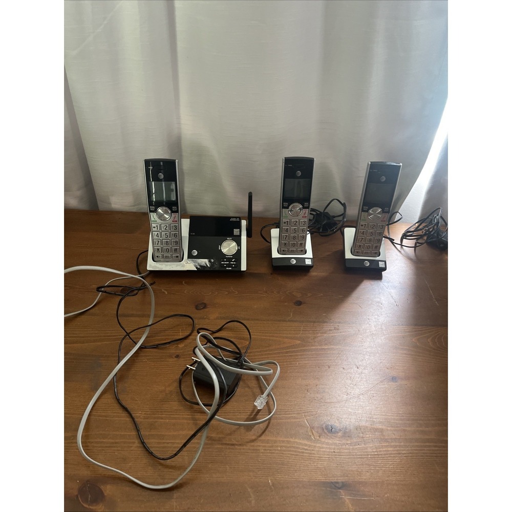 AT&T 3 Handset‎ Cordless Answering System NO BOX